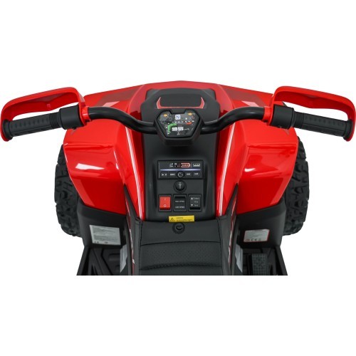 Quad Fast Wheel Vehicle Red