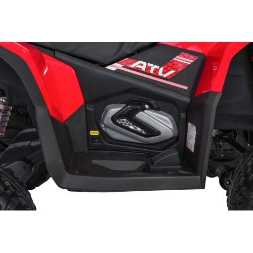 Elektriskais kvadricikls Fast Wheel, sarkans