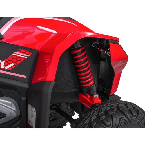 Elektriskais kvadricikls Fast Wheel, sarkans