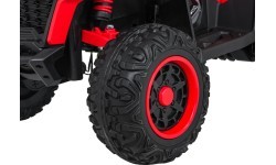 Quad Fast Wheel Vehicle Red