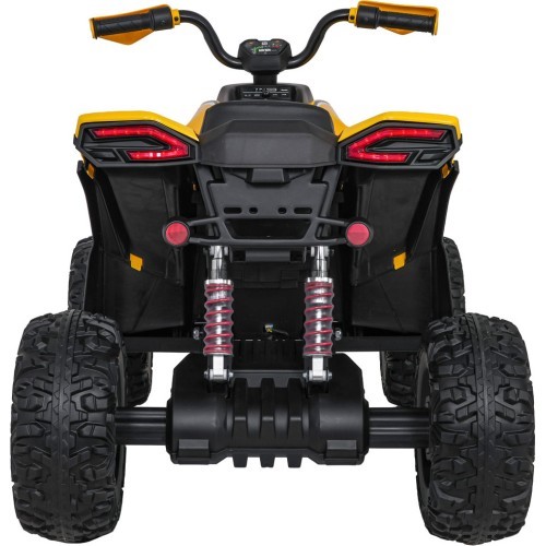 Quad Fast Wheel Vehicle Yellow