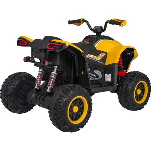 Quad Fast Wheel Vehicle Yellow