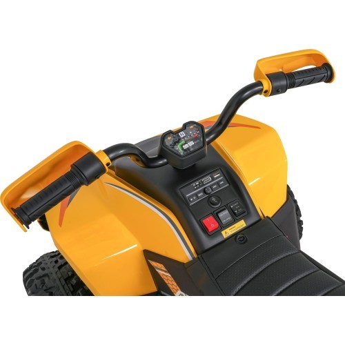 Quad Fast Wheel Vehicle Yellow
