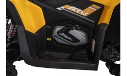 Kvadricikls Fast Wheel dzeltens