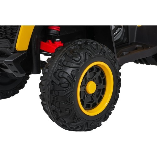Kvadricikls Fast Wheel dzeltens