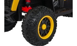 Kvadricikls Fast Wheel dzeltens