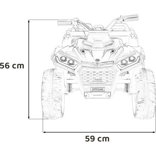 Quad Sport TX ATV Red