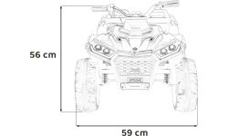 Quad Sport TX ATV Red
