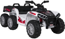 Elektriskais kvadricikls Quad Sport TX ATV, balts