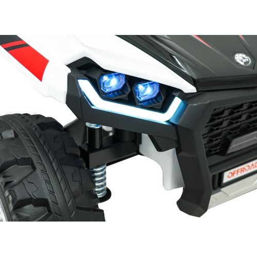 Elektriskais kvadricikls Quad Sport TX ATV, balts