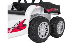 Elektriskais kvadricikls Quad Sport TX ATV, balts