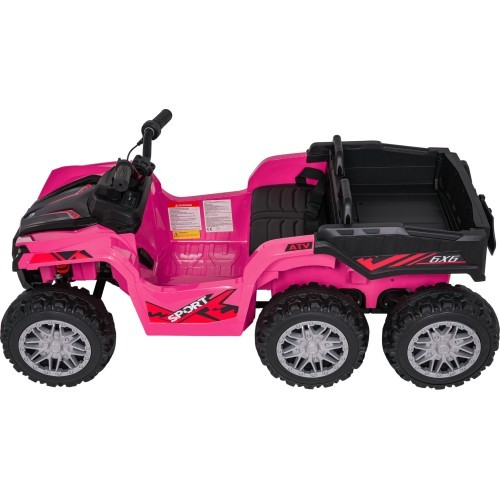 Elektriskais kvadricikls Sport TX ATV, rozā