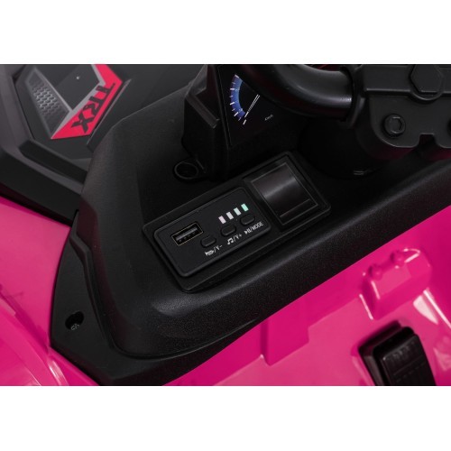 Elektriskais kvadricikls Sport TX ATV, rozā