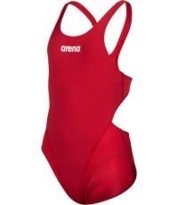 G Team Swimsuit Swim Tech Solid Red-Whi 10-11 - 450
