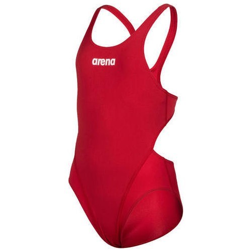 G Team Swimsuit Swim Tech Solid Red-Whi 10-11 - 450