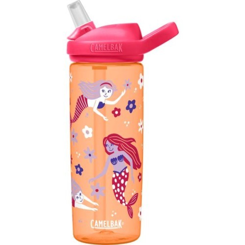 eddy+ Kids 0,6L Floral Mermaid bērnu pudele