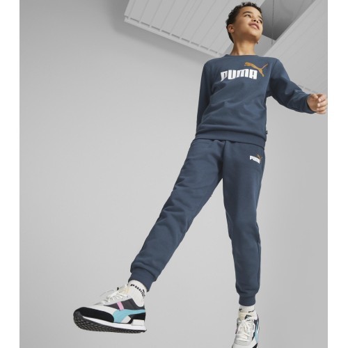 Puma džemperis pusaudžiem Ess + 2 Col Big Logo Navy 586986 16