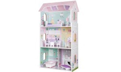 Wooden Dollhouse Ecotoys Blueberry Residence