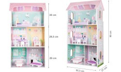 Koka leļļu māja Ecotoys Blueberry Residence