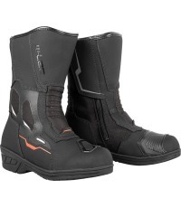 Sieviešu Motociklu zābaki W-TEC Moanna - černo-červená