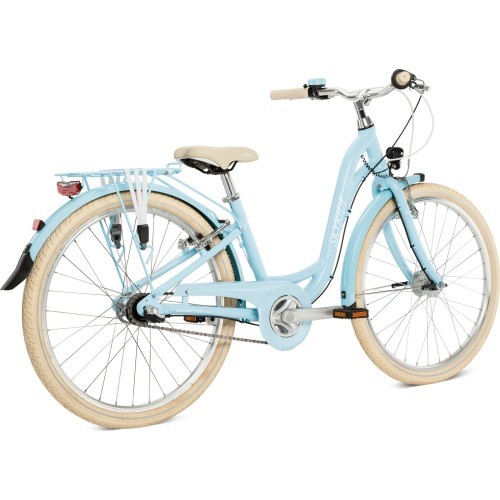 Dviratis PUKY Skyride 24-3 Classic Alu retro blue