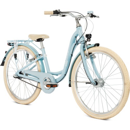 Dviratis PUKY Skyride 24-3 Classic Alu retro zils