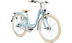 Dviratis PUKY Skyride 24-3 Classic Alu retro zils