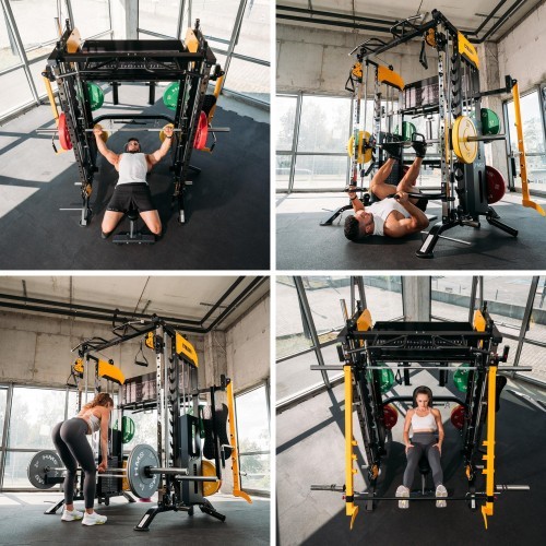 CYKLON X MULTIFUNCTIONAL SMITH MACHINE WITH EQUIPMENT HMS