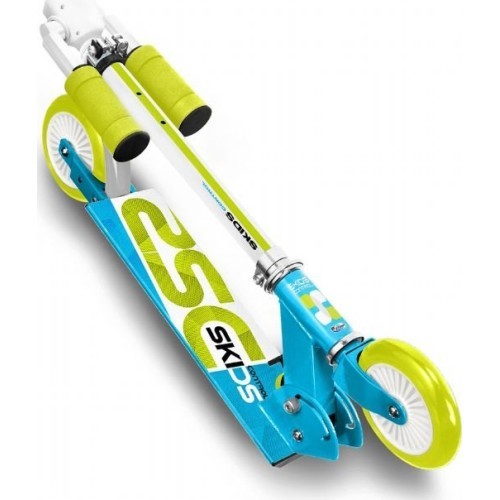 Folding Scooter Skids Control w/ Speedometer