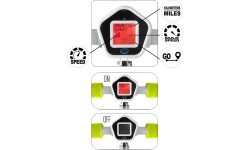 Складной самокат Skids Control со спидометром