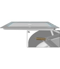 Пружина для фиксации ремня подкладки (4x)