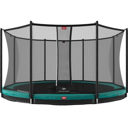 BERG Favorit InGround 380 Green + Safety Net Comfort