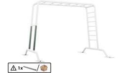 PlayBase Green - Side Frame, No Connection Point