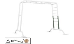 PlayBase Green - Side Frame, 3x  Connection Points