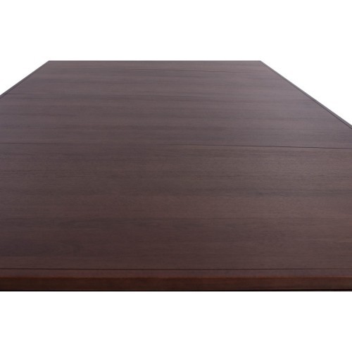Pool Table / Dining Table, Rasson Trillium, 8 ft., Walnut, Standard Cloth yellow green