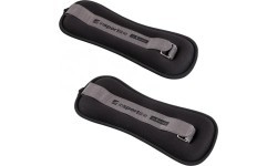 Potīšu/plaukstu svari inSPORTline ON-X Neoprener 2 x 2 kg - Melna