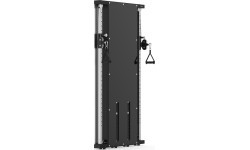 Wall-Mounted Power Rack inSPORTline Cable Column CC350 - Black