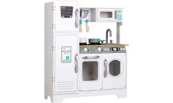 Wooden Kitchen XXL with Washing Machine Ecotoys