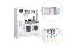 Деревянная кухня XXL со стиральной машиной Ecotoys