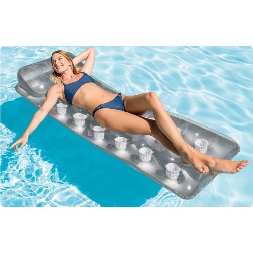Inflatable mattress with water headrest for the beach INTEX 58894