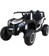 Elektromobilis Buggy UTV 2000M Racing, balts