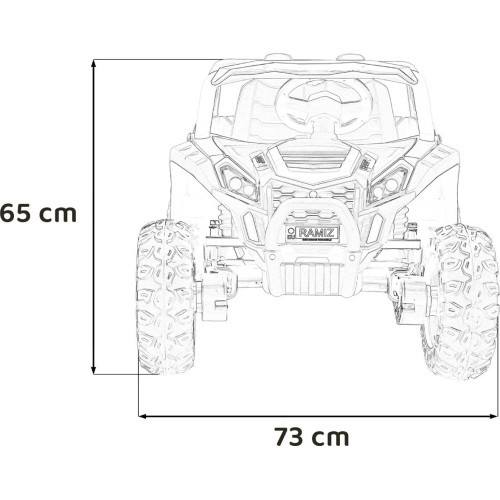 Buggy UTV 2000M Racing White