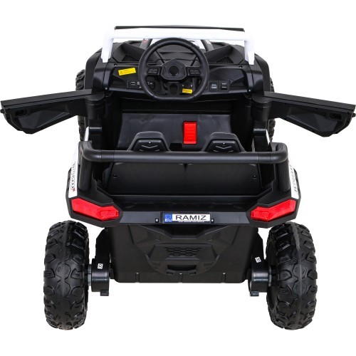 Elektromobilis Buggy UTV 2000M Racing, balts