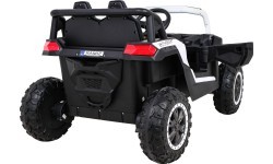 Elektromobilis Buggy UTV 2000M Racing, balts