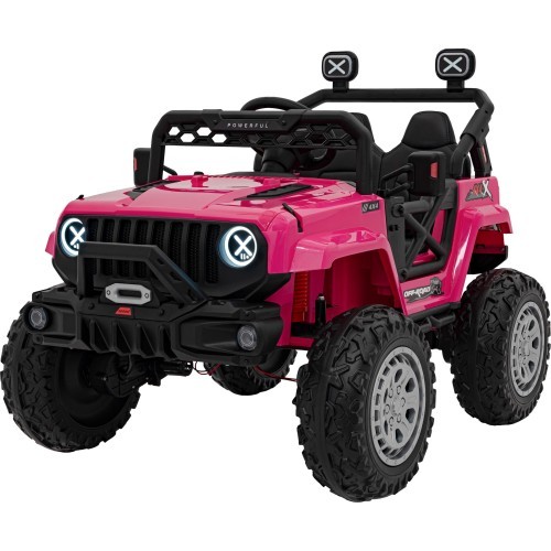 Детский электромобиль OFF ROAD, розовый