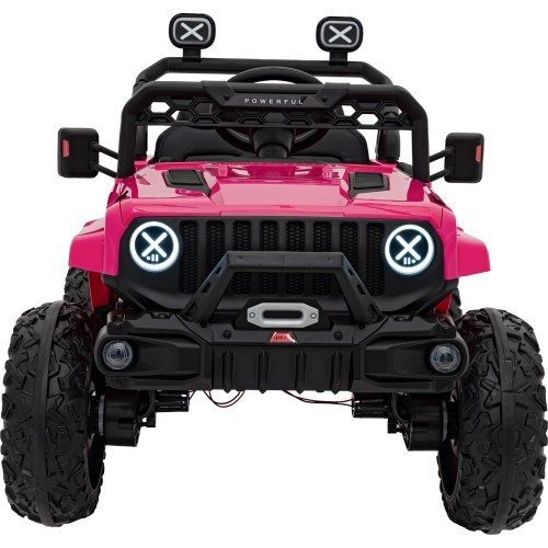 Elektromobilis bērniem OFF ROAD, rozā