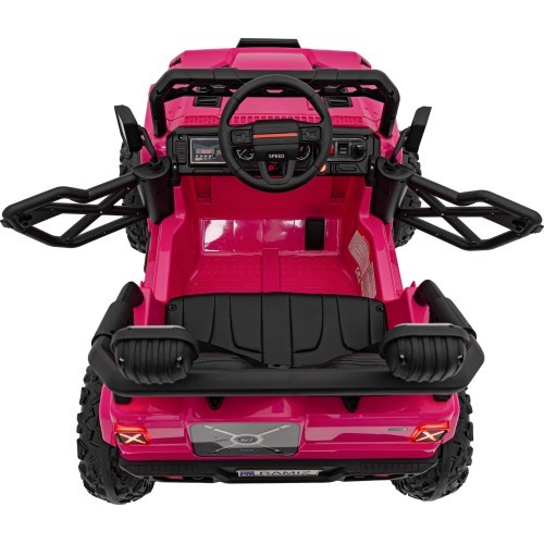 Elektromobilis bērniem OFF ROAD, rozā