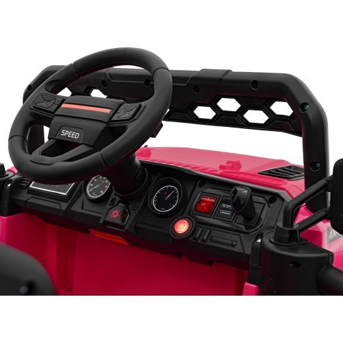 Elektromobilis bērniem OFF ROAD, rozā