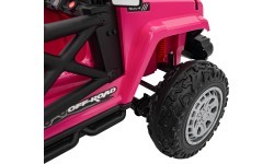 Детский электромобиль OFF ROAD, розовый