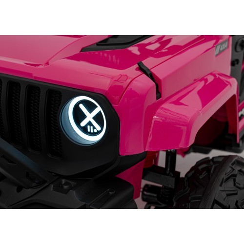 Детский электромобиль OFF ROAD, розовый